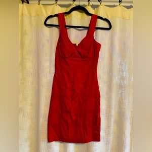 Red B. Darlin red cocktail dress